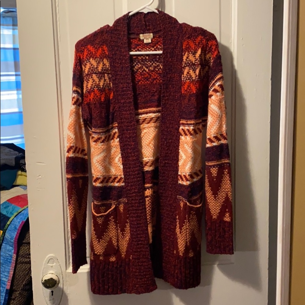 Mossimo Fall Colored Cardigan